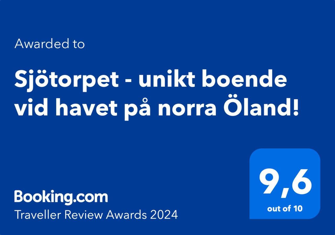 Sjoetorpet - Unikt Boende Vid Havet Pa Norra Oeland! Lottorp Екстер'єр фото